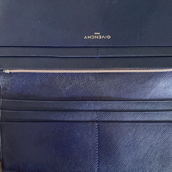 Givenchy - Navy Blue Long Wallet - Picture 10 of 14